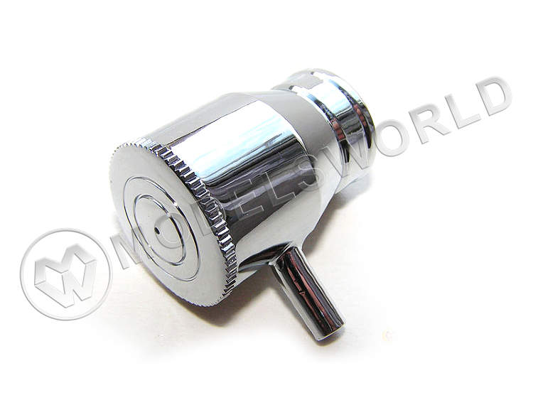 Емкость с крышкой, 5 мл, трубка 90 градусов, металл - фото 1