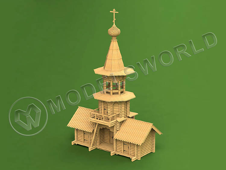 Набор для постройки модели Колокольня (новая версия). Масштаб 1:60 - фото 1