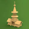 Набор для постройки модели Колокольня (новая версия). Масштаб 1:60