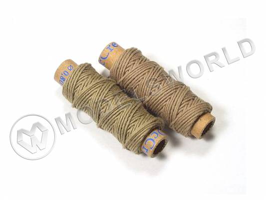 Нить для моделей OcCre, бежевая, 0.8 мм х 10 м