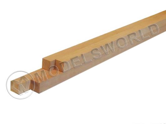 Рейка 10.0х10.0x500 мм, груша 1 шт.