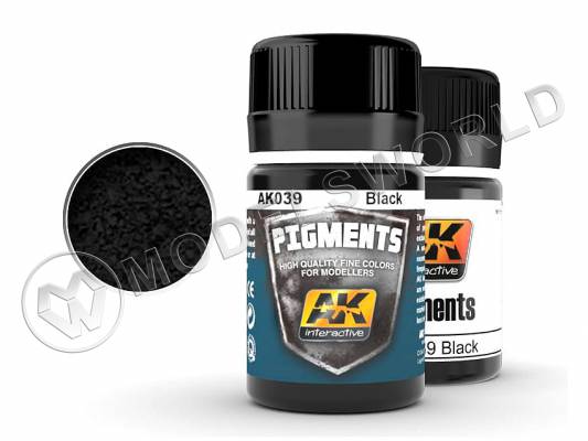 Пигмент черный, 35 мл