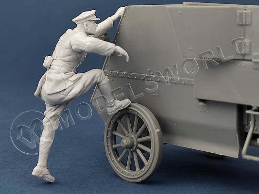 Фигура члена экипажа канадской мотопулеметной бригады №2. Масштаб 1:35