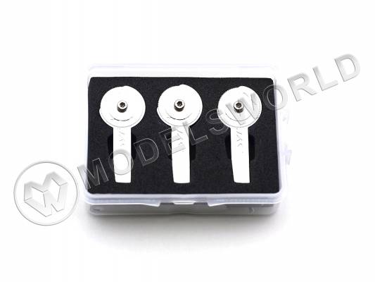 Набор ревитеров  d 15 мм, шаг - 0.35/0.4/0.45 мм, 3 шт