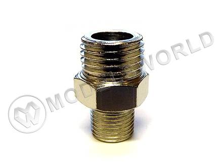 Переходник штуцер 1/8" - штуцер 1/4"