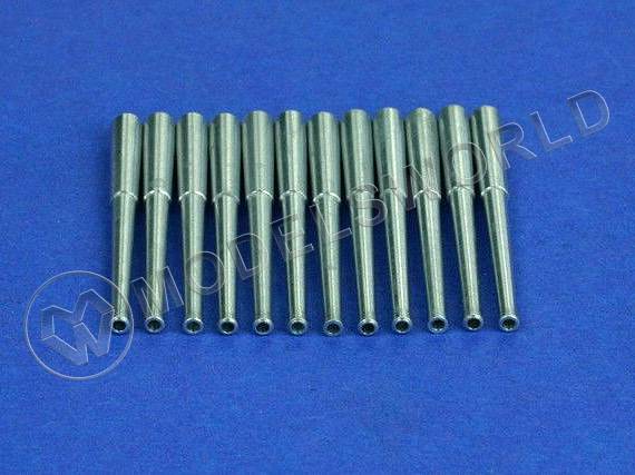 Металличекий ствол 360 mm (14") L/45 12 pcs/szt USS Arizona, USS Pennsylvania. Масштаб 1:350 - фото 1