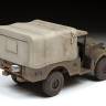 Склеиваемая пластиковая модель Американский армейский автомобиль Dodge WC-51 «три четверти». Масштаб 1:35