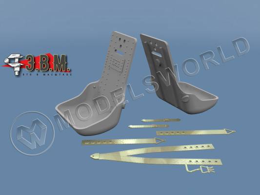 Кресло пилота ранее Ил-2 (Завод №30). Масштаб 1:48