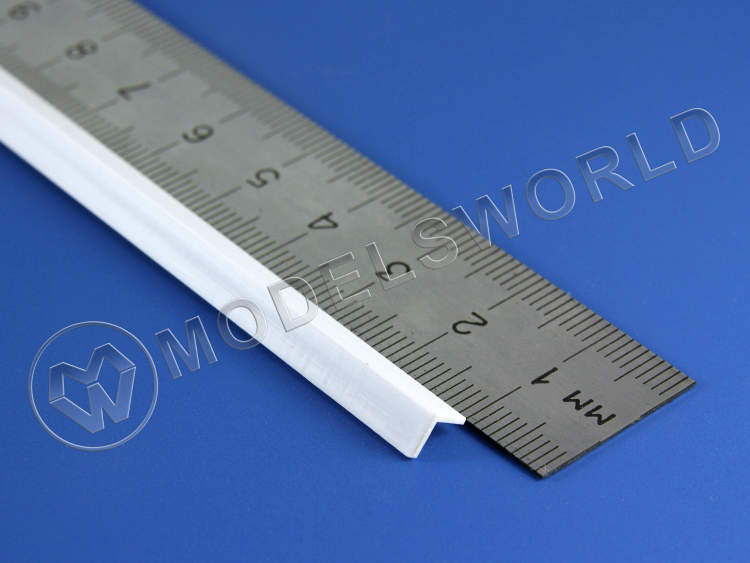 Уголок пластиковый 4.8х4.8 мм, 3 шт - фото 1