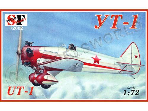 Склеиваемая пластиковая модель Самолёт УТ-1. Масштаб 1:72 - фото 1