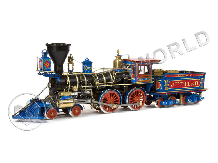 Набор для постройки модели паровоза ЮПИТЕР. Масштаб 1:32 - фото 1