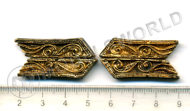 Декоративный наклонный элемент, 30 мм, металл 1 шт. - фото 1