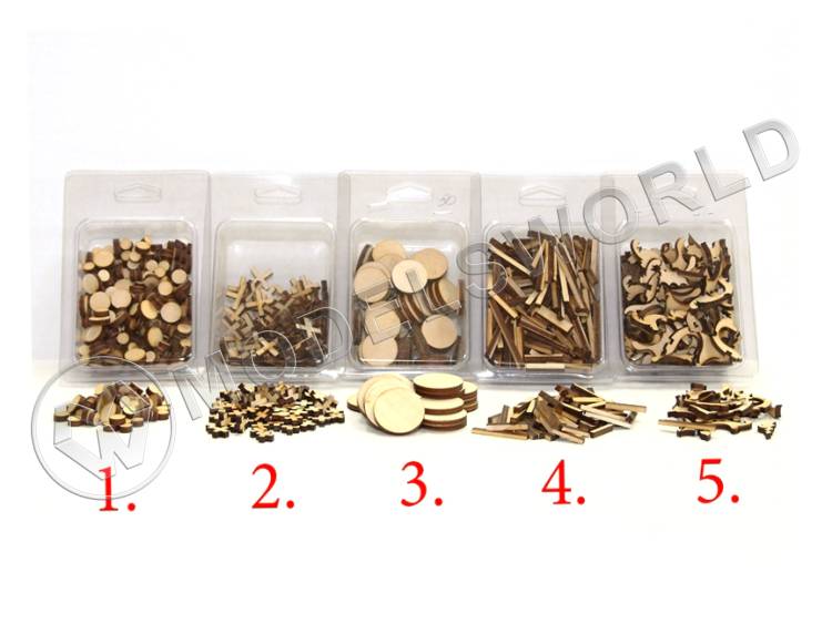 Материалы для поделок в ассортименте (5 видов) - фото 1