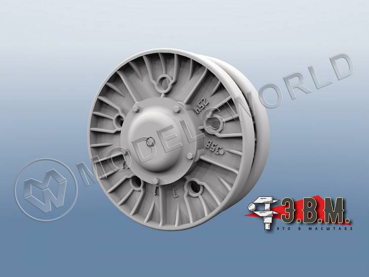 Опорные катки ранние ИС-2. Масштаб 1:35 Опорные катки ранние ИС-2. Масштаб 1:35 - фото 1