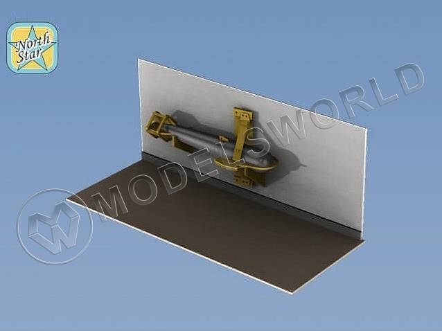 Немецкий параван II МВ тип Q.L.Q.I, 8 шт. Масштаб 1:350 - фото 1