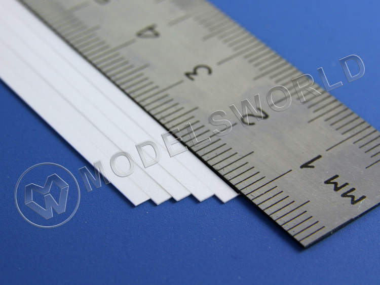 Полоска пластиковая 0.25х2.0 мм, 10 шт - фото 1