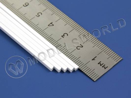 Полоска пластиковая 2.0х2.0 мм, 9 шт