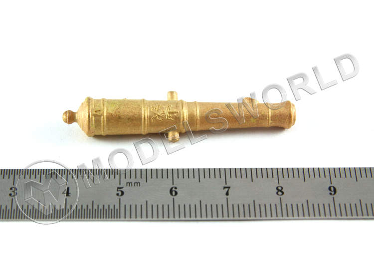 Пушка Английского образца, необработанная, 46 мм., с декором 2 шт - фото 1