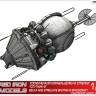 Склеиваемая пластиковая модель Советский космический корабль "Спутник-5". Масштаб 1:35