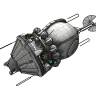 Склеиваемая пластиковая модель Советский космический корабль "Спутник-5". Масштаб 1:35