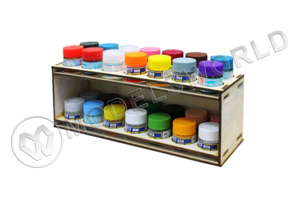 Подставка под краску 28 баночек.
