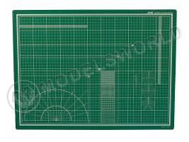 Коврик для резки JAS, самовосстанавливающийся 3-х слойный, А2, 450 х 600 мм