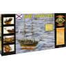 Набор для постройки модели брига МЕРКУРИЙ. Масштаб 1:72