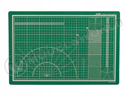 Коврик для резки JAS, самовосстанавливающийся 3-х слойный, А3, 300 х 450 мм