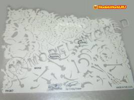 Трафарет "BONZ" (Craig Fraser Course of Skull Master)