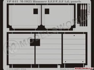 Фототравление Панели для M-1025 I. F.F. /C. I.F. i. d. , Academy. Масштаб 1:35