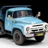 Склеиваемая пластиковая модель Самосвал ММЗ-555 на ЗИЛ-130. Масштаб 1:43