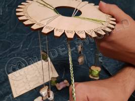 Диск и катушки для плетения Кумихимо