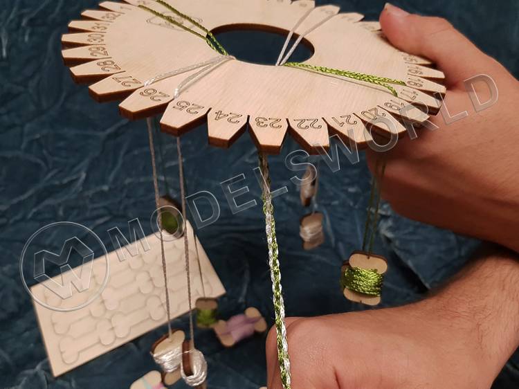 Диск и катушки для плетения Кумихимо - фото 1