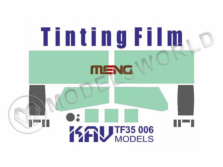 Тонировочная пленка на Тайфун ВДВ К-4386, Meng. Масштаб 1:35 - фото 1