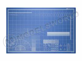 Коврик для резки JAS, самовосстанавливающийся 5-ти слойный, А1, 600 х 900 мм