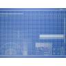Коврик для резки JAS, самовосстанавливающийся 5-ти слойный, А1, 600 х 900 мм