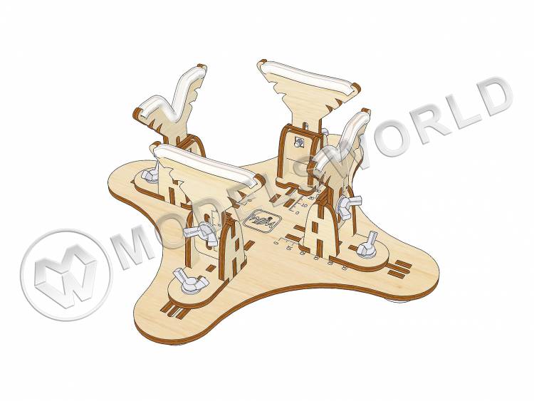 Стапель авиационный под модели самолётов (монопланы) mini Стапель авиационный под модели самолётов (монопланы) mini - фото 1