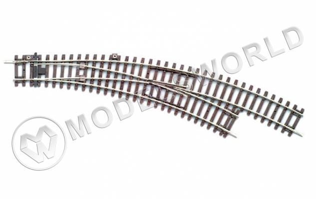 Стрелка правая радиусная BWR-R3 (для R3 и R4)