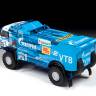 Склеиваемая пластиковая модель Автомобиль KAMAZ-43509 «KAMAZ-мастер». Масштаб 1:43