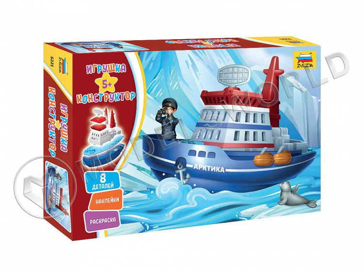 Игрушка конструктор. Арктика Игрушка конструктор. Арктика - фото 1