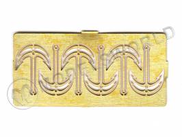 Якорь-кошка, латунь, 10 мм, 6 шт