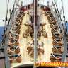 Набор для постройки модели корабля HMS JALOUSE. Масштаб 1:64