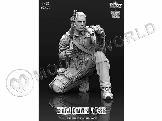 Фигура Rifleman Jess стрелок. Масштаб 1:35