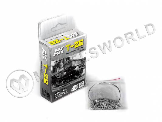 Траки для Т-26 ранний Викерс / Т-25 / 7TP. Масштаб 1:35