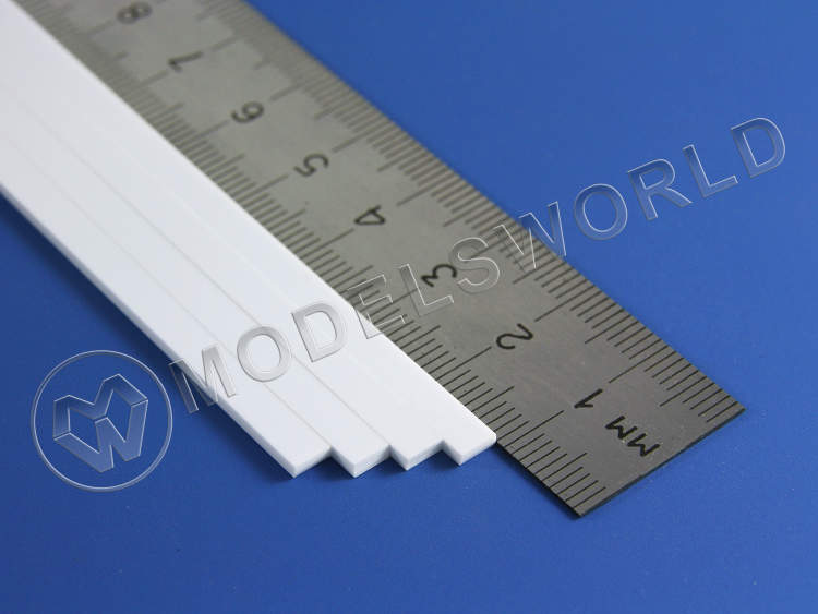 Полоска пластиковая 2.0х4.0 мм, 8 шт - фото 1