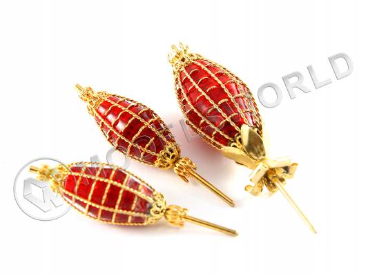 Кормовые фонари Couronne, металл и пластик, 3 шт