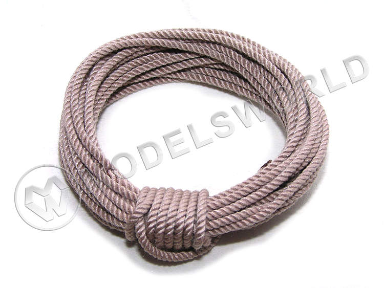 Снасть такелажная три стреньги, 42 нити, d=1.7 мм, 3 м - фото 1