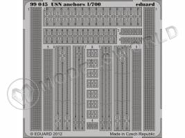 Фототравление USN якоря. Масштаб 1:700
