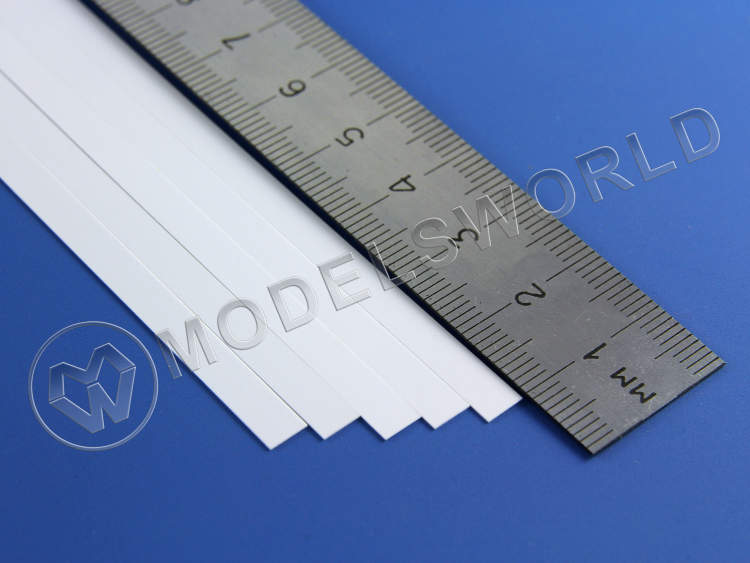 Полоска пластиковая 0.25х4.8 мм, 10 шт - фото 1