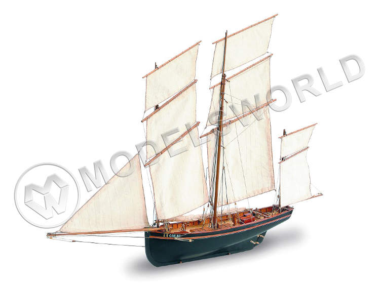 Набор для постройки модели корабля LA CANSALAISE. Масштаб 1:50 Набор для постройки модели корабля LA CANSALAISE. Масштаб 1:50 - фото 1